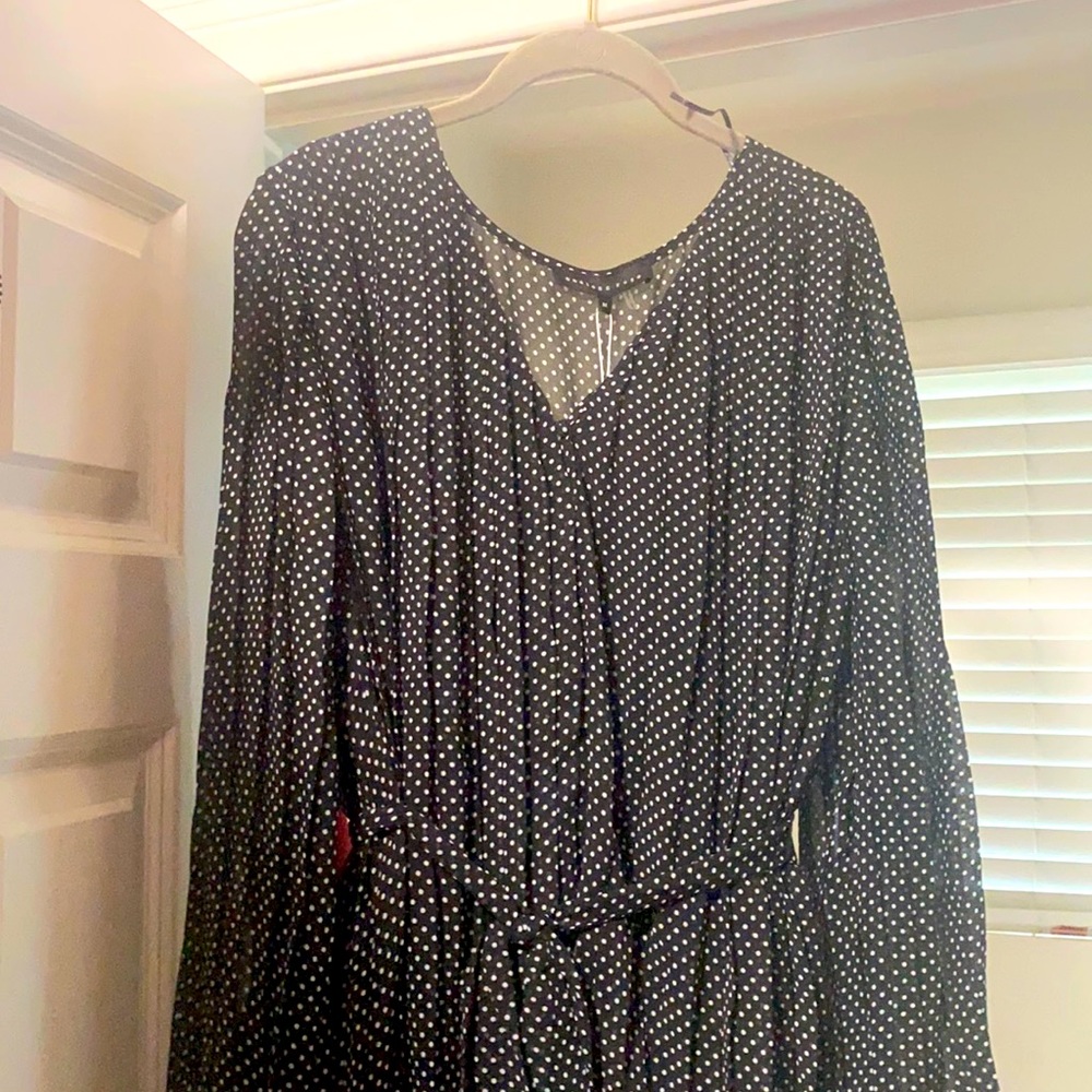 Polka dot romper
